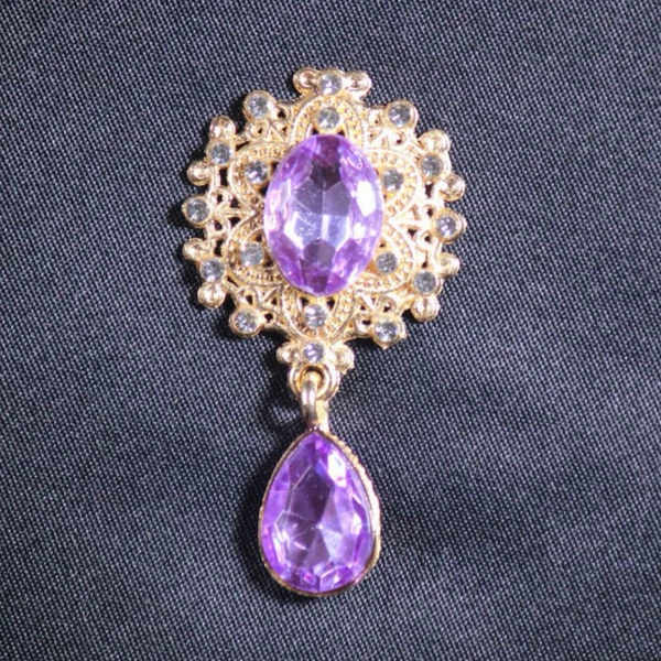 Golden bottom shallow purple