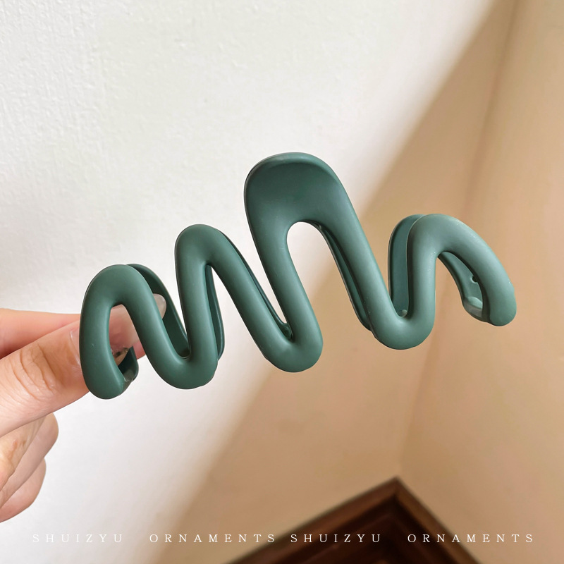 Alto Grado de gran tamaño horquilla para las mujeres 2024 nueva cabeza clip pelo volumen tiburón clip tocado horquilla