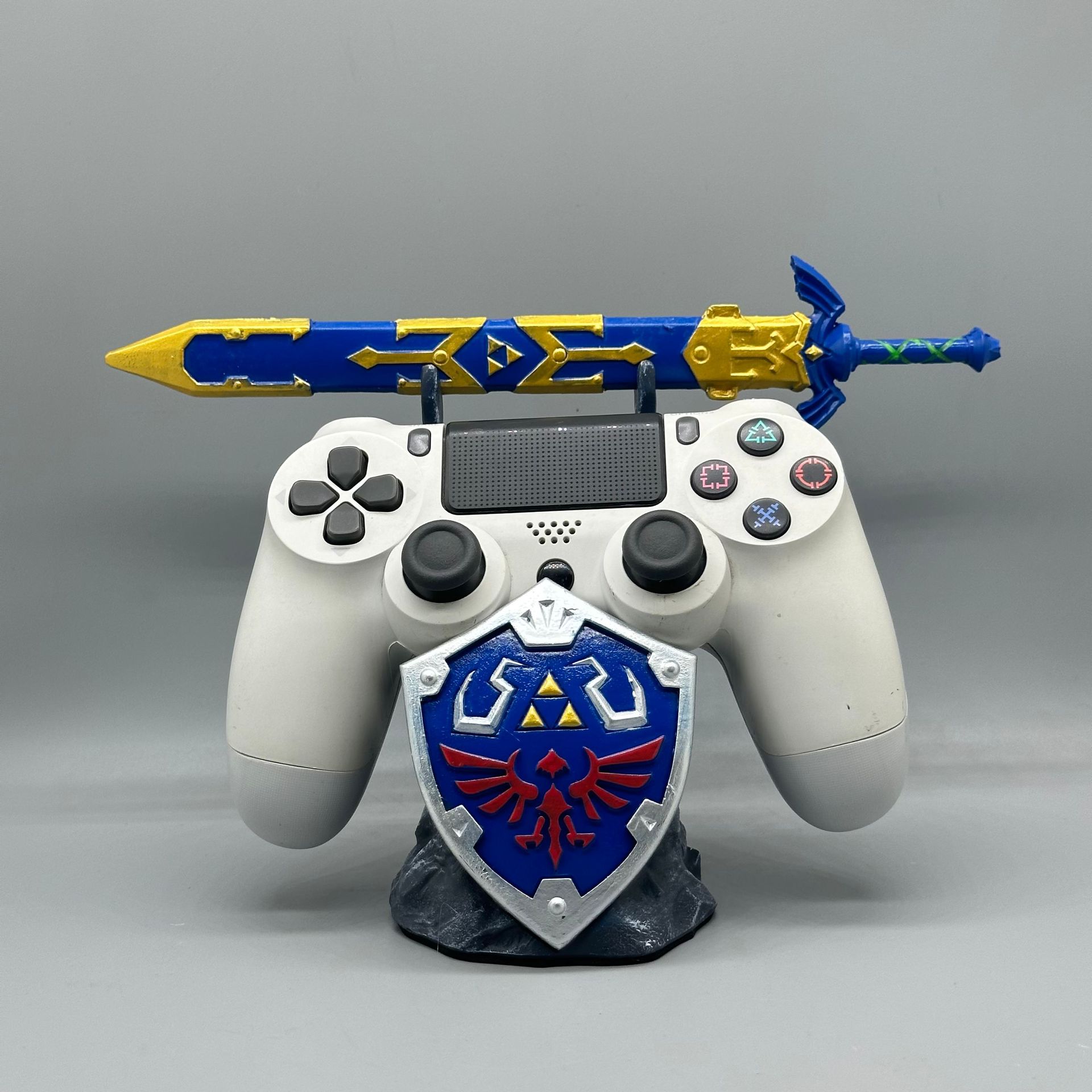 Negro Guerrero maestro modelado soporte de teléfono móvil Blanco Guerrero teléfono móvil soporte Star Wars juego mango soporte adornos