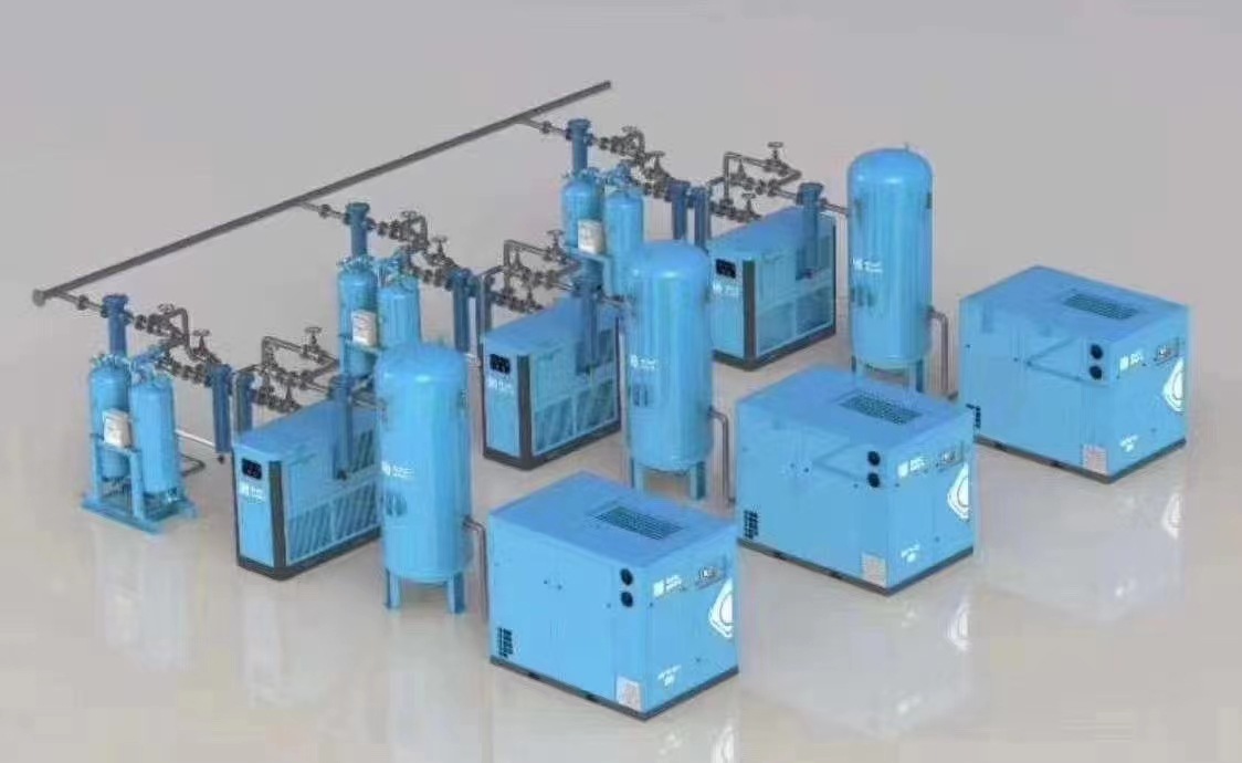 Bosch 2.0 Level 55-8Ii Dual-Stage Energy-Saving Permanent Magnet Variable Frequency Screw Air Compressor