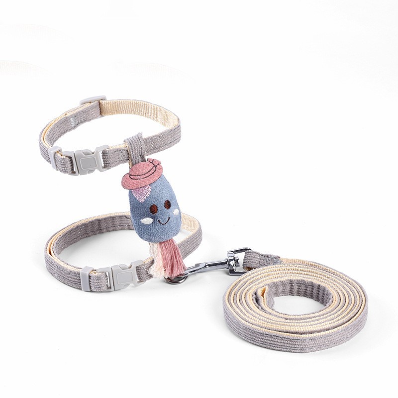 Kit de cuerda de tracción para gatos ajustable I-shaped cat chain correa de pecho para gatos para salir al por mayor artículos de mascotas especiales