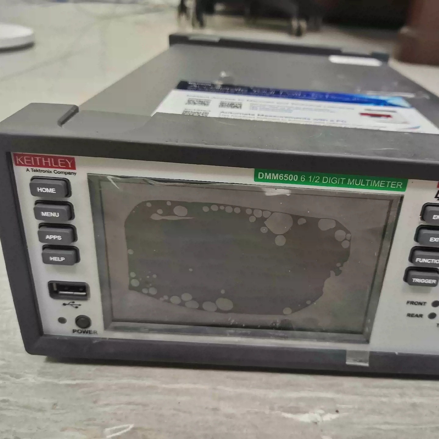 泰克吉时利Keithley六位半数字台式万用表DMM6500触摸屏2110-220