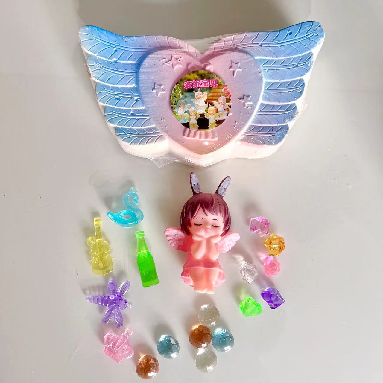 장면 천사 아기 (날개)