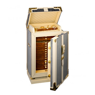 Italian Light Luxury High-End Jewelry Storage Cabinet Home Anti-Theft Safe Villa Luxury Artistic Jewelry Cabinet with Lock