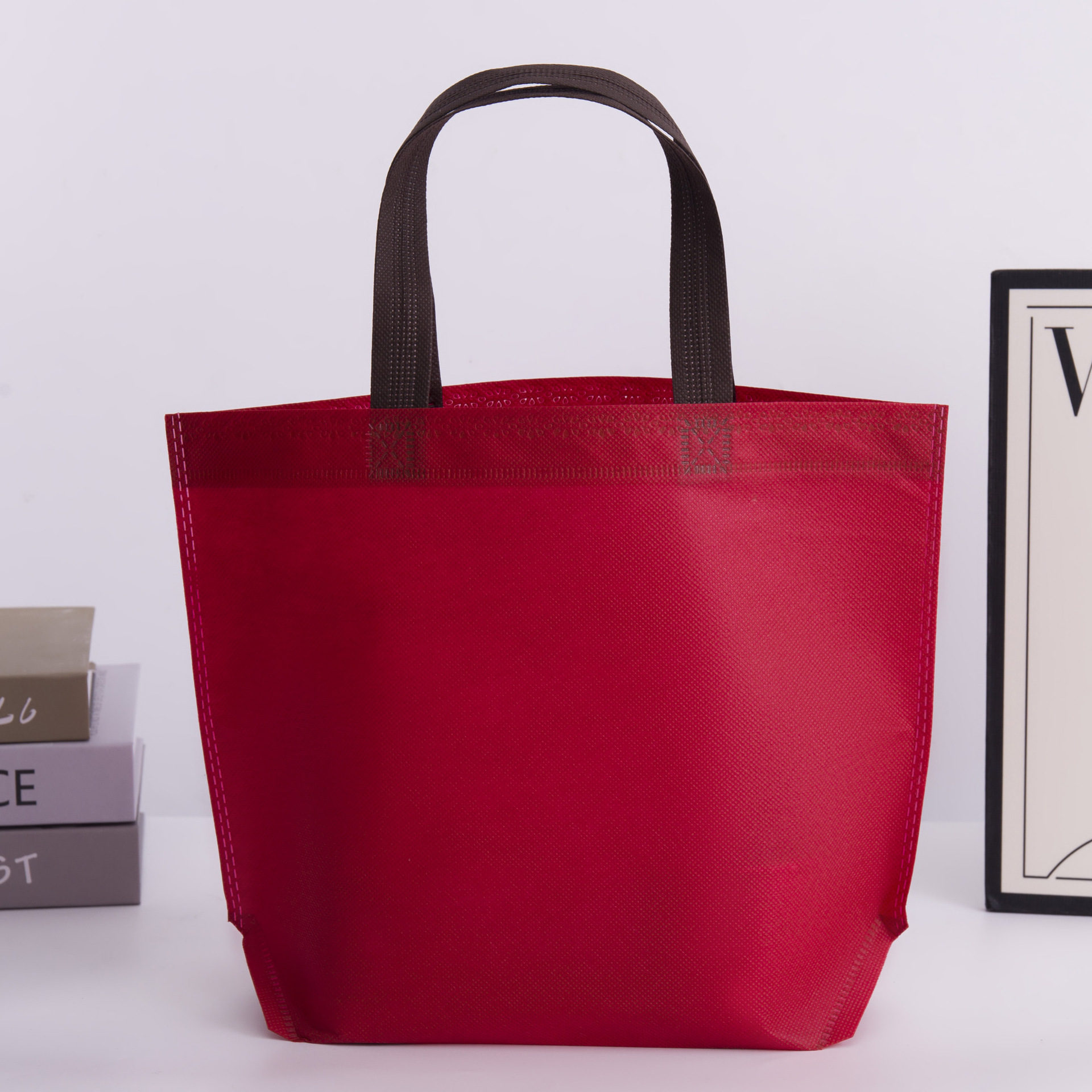 버건디 가방*가로 33*세로 26*하단 10 (휴대용 일반)