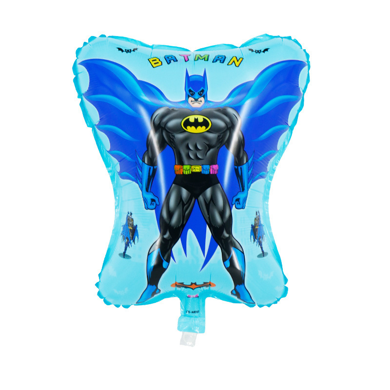 Superman Avengers pijama hombre Capitán América Iron Man salvaje ganso caza Spider-Man globo de aluminio