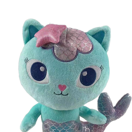 Cross-border Gaby's Dollhouse Mermaid Cat Plush Toy Wholesale
