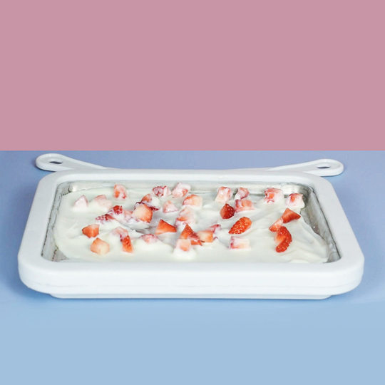 Fried Yogurt Machine Household Ice Cream Machine Small Unplugged Fried Ice Machine 304 Stainless Steel Fried Ice Plate Children's Smoothie
