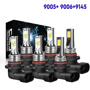 ��܇LED܇�^���ߵ͹���+�F�������׼�9005+9006+9145�F���M���׼�