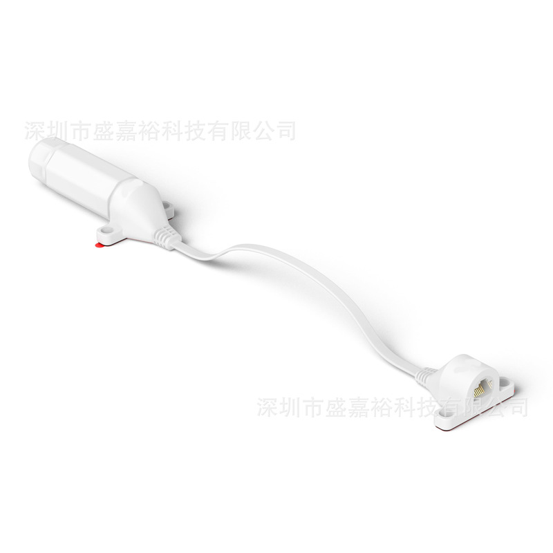 Cross-Border Popular Ethernet Female-To-Female Wall-Penetrating Cable Rj45/Cat6A Ultra-Flat High-Performance Wall-Penetrating Cable