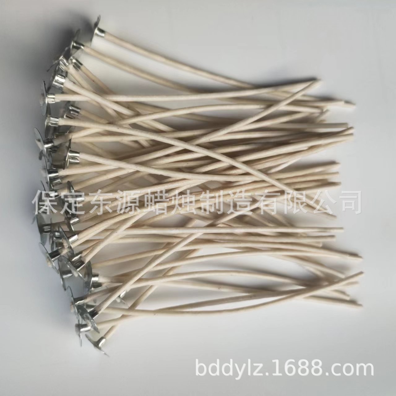 跨境货源赤华棉线编织80股3mm蜡烛芯DIY香薰粗灯芯厂家现货100根