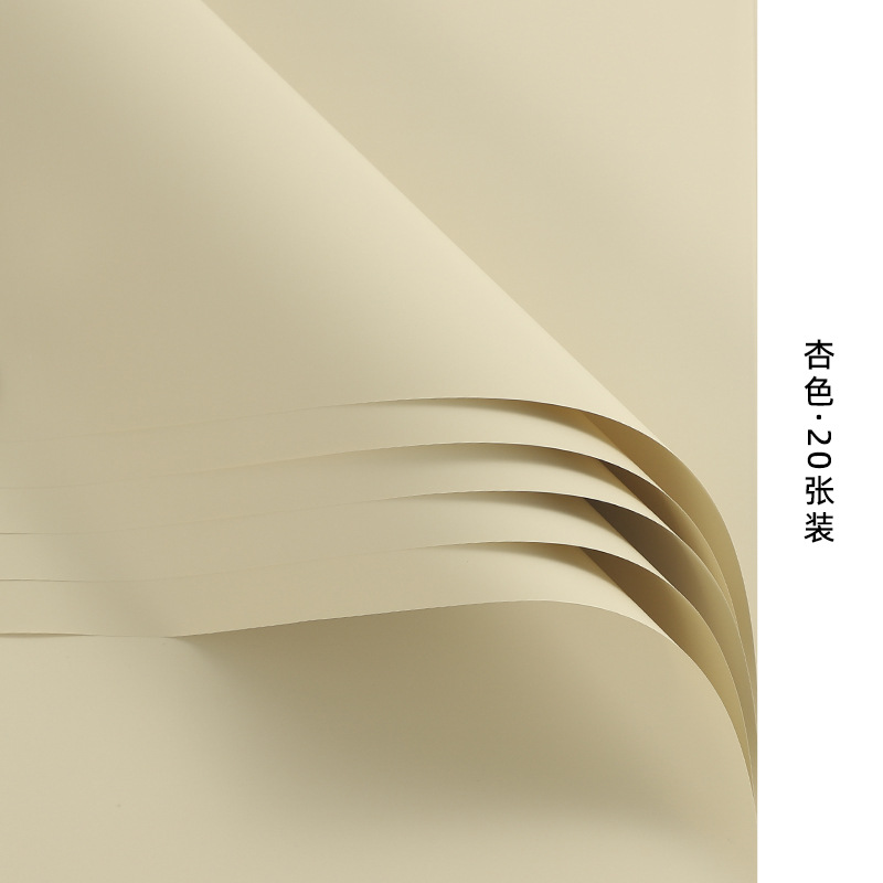 Papel de Envoltura de Flores Color Liso Macarrón de Papel Amasado a Mano para Arreglos Florales image 16