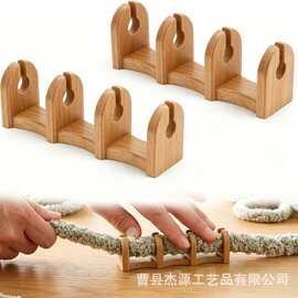 木制雪尼尔纱线粗实纱线蓬松工具纱线蓬松解缠工具恢复并重塑手编