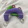 The new charging cotton green banana purple banana double buckle mobile phone shell shell shell, wrist accessories, small bag, wrist banana