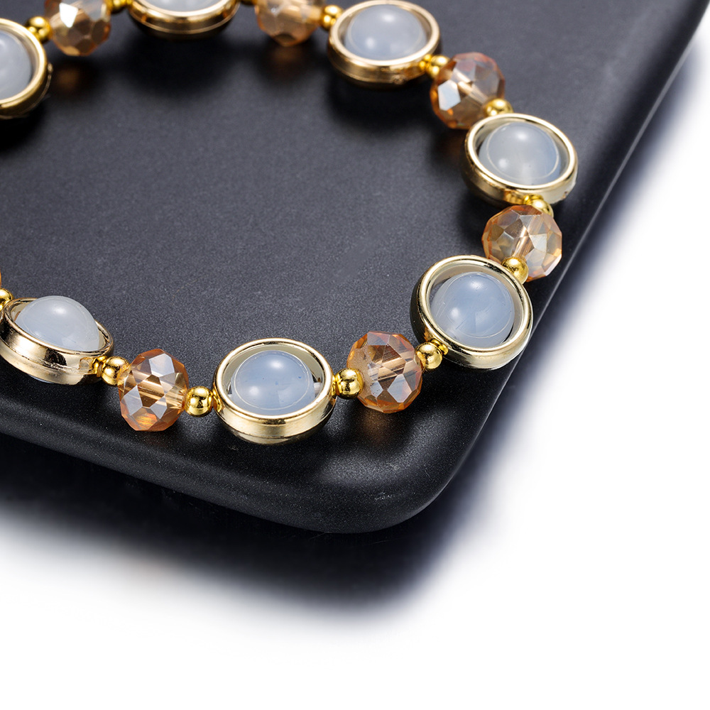 Fashion Round Glass Womenu0027S Bracelets 1 Piece