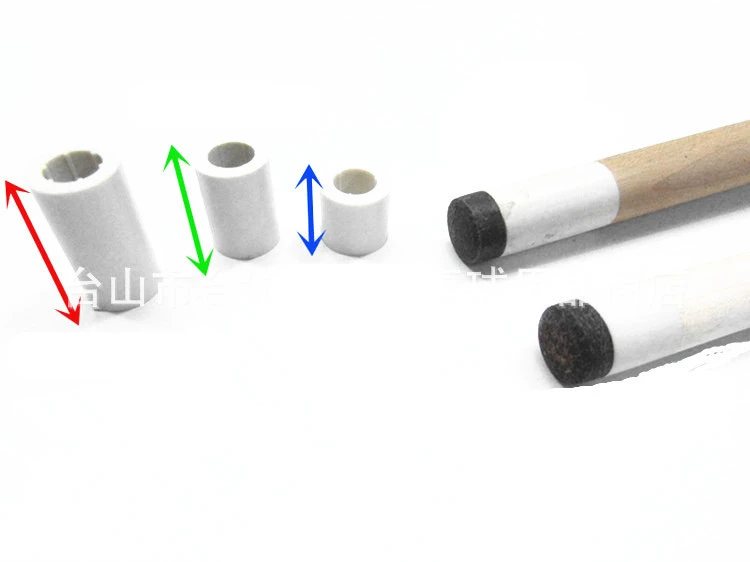Настольный ремонтник кия американской длины [белый Первый угол] 13 мм12мм Big Head Club аксессуары для кия первого угла