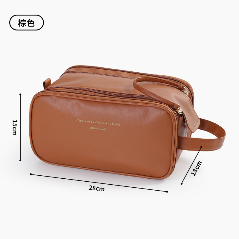 Nueva bolsa de cosméticos transfronteriza de gran capacidad portátil ins Internet celebridad viaje bolsa de lavado bolsa de almacenamiento multifuncional portátil