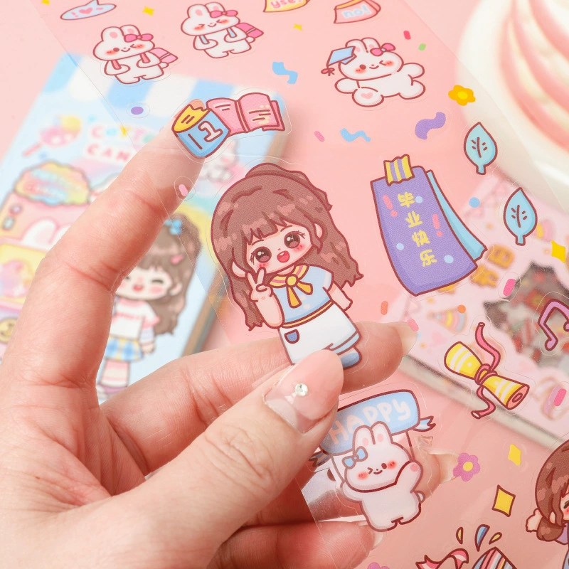 Sticker, waterproof set, 20 pieces, scheduler, no trace
