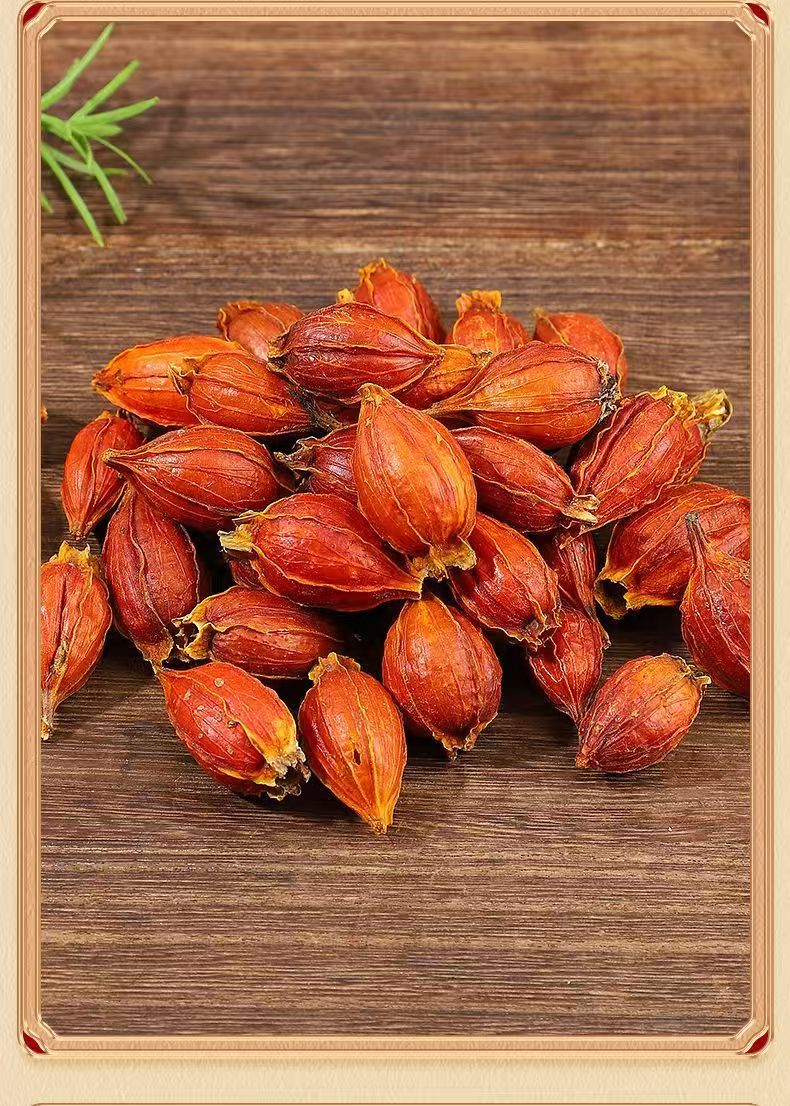 Dried Gardenia Fruit Zhi Zi 500g Sliced Gardenia jasminoides for Herbal Tea and Decoction preparation