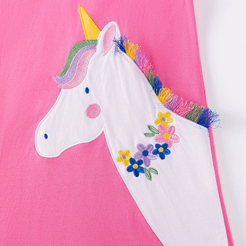 Little maven Long-sleeve, cartoon cotton dress, wholesale, autumn, European style