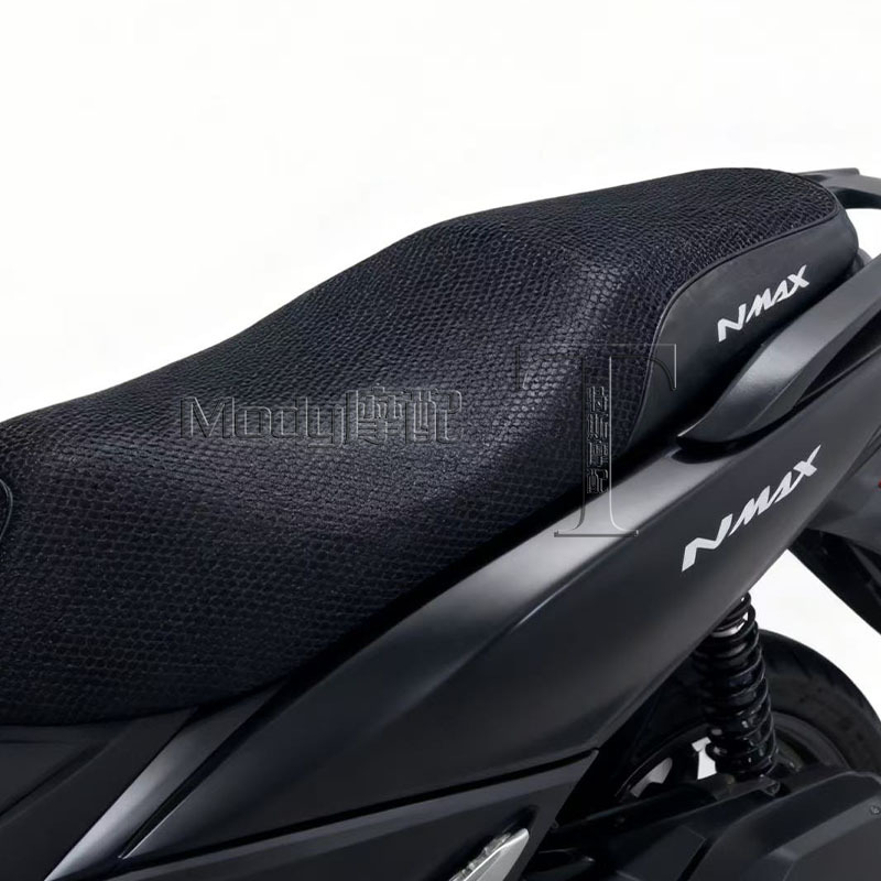 Motorcycle 3D Honeycomb Mesh Seat Cover Suitable for Yamaha Nmax155 Seat Cushion Cover Aerox Nvx Sun Protection Seat Cushion Cover