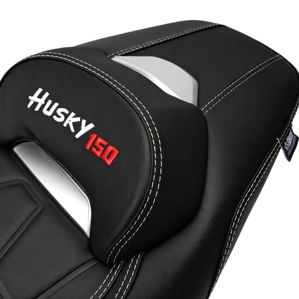 Suitable for Sanyang Husky Adv150 Modified Seat Cushion, Soft Seat with Lumbar Support, Waterproof and Anti-Slip Seat Assembly