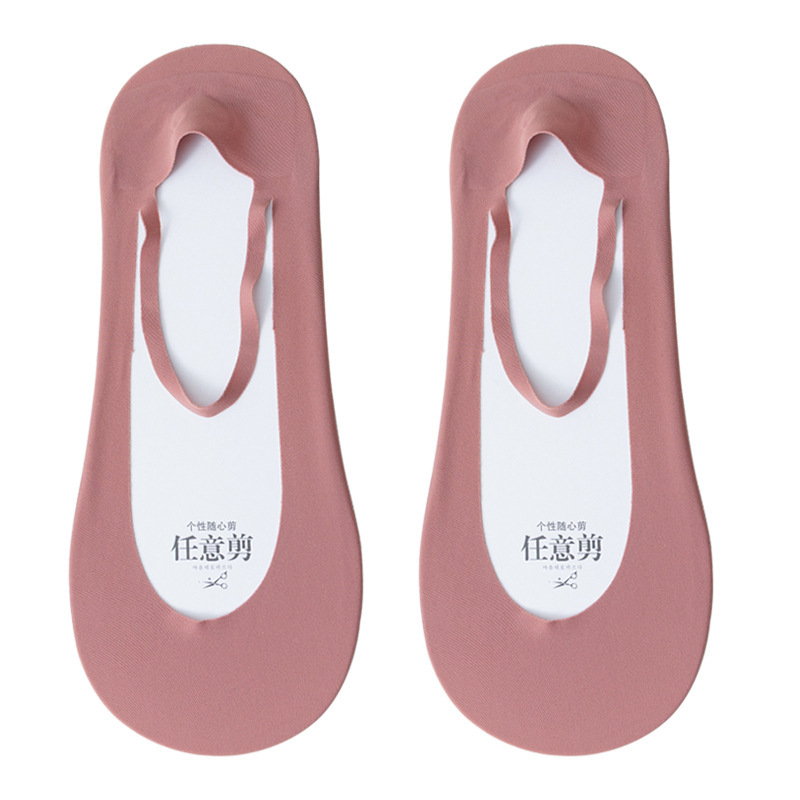 Calcetines de seda de hielo para niños de verano delgados no caen calcetines de barco absorción de sudor antiolor fondo de algodón calcetines superficiales Zhuhai al por mayor