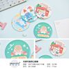 ZG Creative Fat House Diary Pocket Cartoon Make -up Make Makeup Make Makeup Make -up Mirror Hand Hand Gift Little Round Mirror