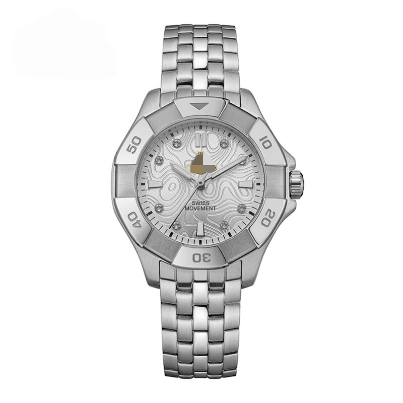 VV341 Empress of the West Full Diamond Ice Blue Women's Watch with Saturn Inlay, Fashionable Quartz Wristwatch, High-End Version, Elegant VV341 Empress of the West Full Diamond Ice Blue Women's Watch with Saturn Inlay, Fashionable Quartz Wristwatch, High-End Version, Elegant
