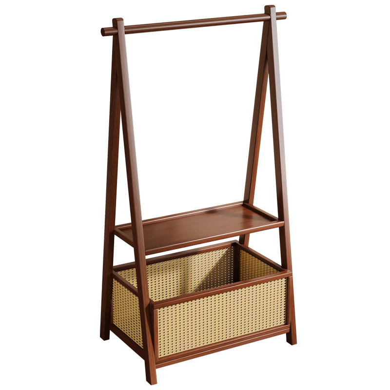 Percha de ropa de piso dormitorio vertical percha de ropa doméstica sala de almacenamiento de ropa simple multifuncional percha de ropa percha de sombrero