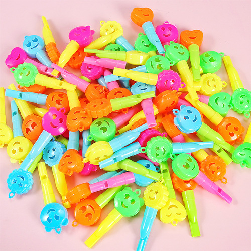 Plastic whistle cheering whistle fans referee small whistle Yiwu children's toys kindergarten small gifts