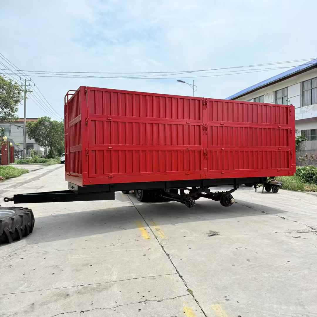 农用拖拉机拖车自卸运输拖车液压自卸四轮车带输送粮食10吨高栏