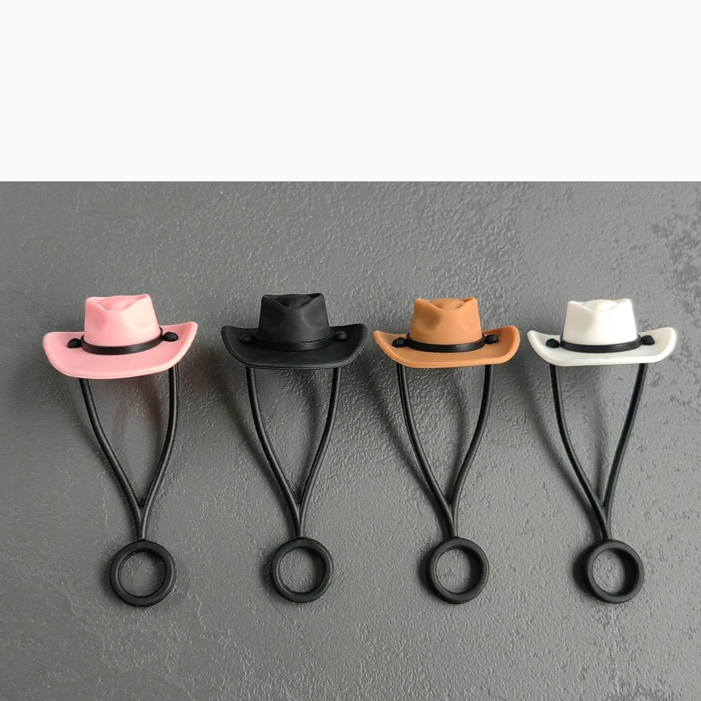 Amazon силиконовая ковбойская шляпа StanleyCup плоская чашка соломка декоративные аксессуары ковбойская крышка соломка соломка крышка