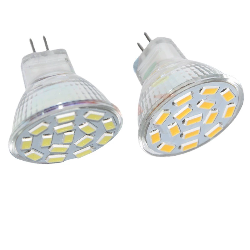 Лампочка MR11 GU4, патрон 5730SMD 15 светильников 12 светильников 2W широкий диапазон напряжения светильник для винного шкафа