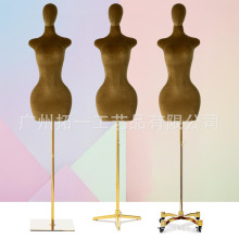 棕色带模特头可插针卡戴珊大胸女装模特泡沫Plus Size Mannequins