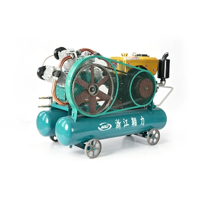 Piston diesel mobile air compressor for mining, rock drill, air chisel, suitable for construction sites without power supply, wholesale from manufacturer (Hava kompressorları) - sf405