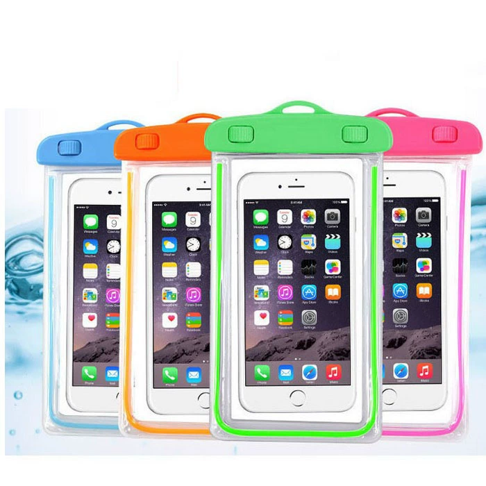 Производитель оптовый мобильный телефон водонепроницаемая сумка может сенсорный экран плавательный погружение герметичная защитная сумка прозрачный чехол для телефона на вынос