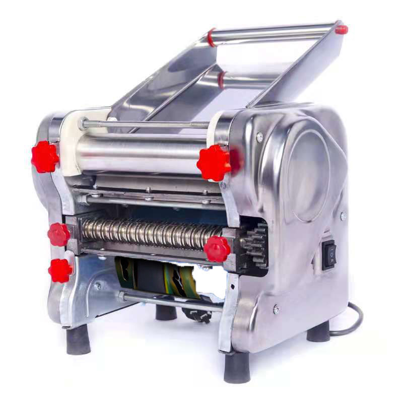 Prensa de fideos doméstica de acero inoxidable multifuncional comercial de cocina de grano de cocina eléctrica pequeña fábrica de fideos al vapor al por mayor