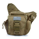 Камуфляжный ремешок для сумки на одно плечо для велоспорта, камера подходит для фотосессий, уличная сумка для техники, тактическая поясная сумка, сумка через плечо