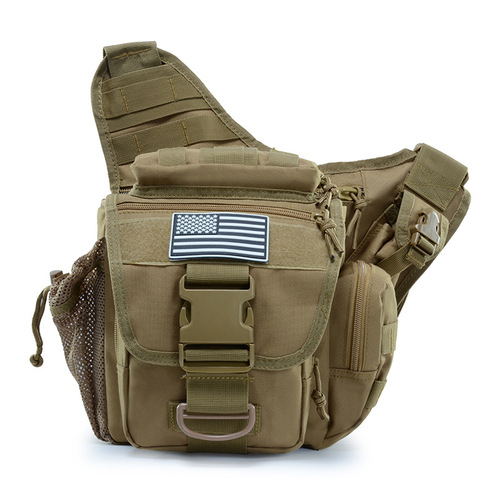 Large saddle bag military camouflage shoulder saddle bag crossbody riding photography camera bag outdoor tactical waist bag crossbody bag