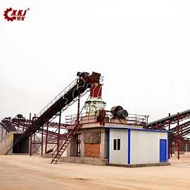 砂石生产线全套设备 砂石骨料生产线 石灰石破碎制沙生产线