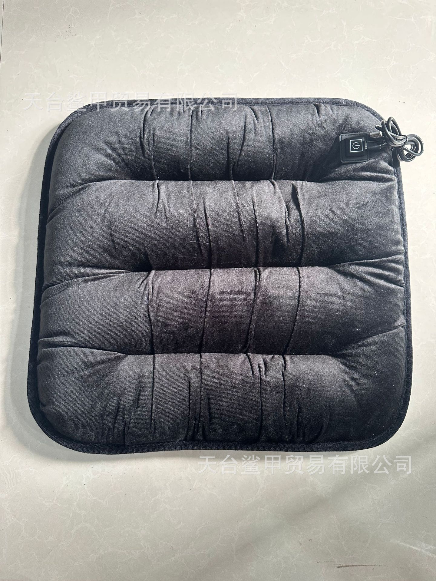 Graphene Car Heated Seat Cushion USB Interface Winter Plush Seat Cushion Car Universal Warm Electric Heating Single Piece