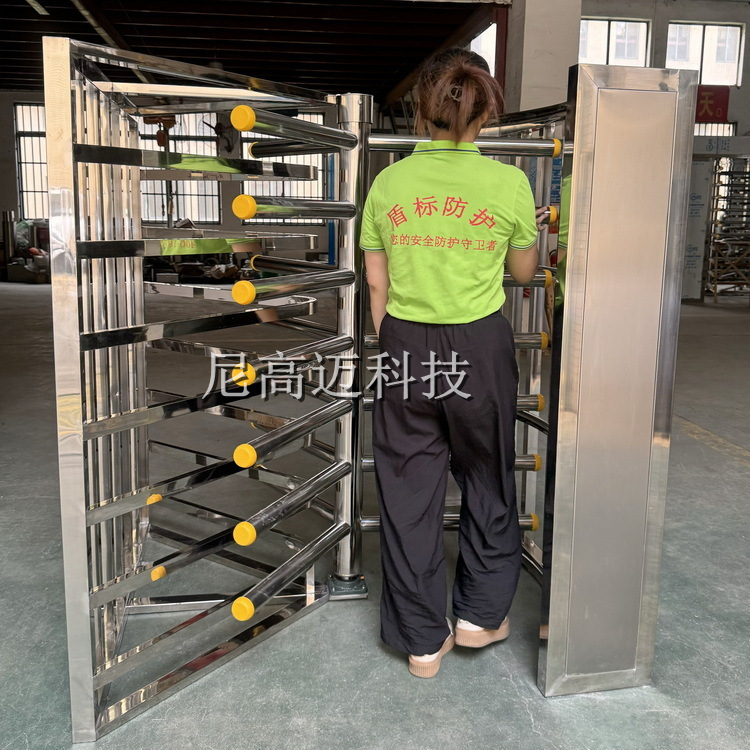 敦煌景区只出不进半高旋转单象通道广场步行街人员行止逆单向转闸