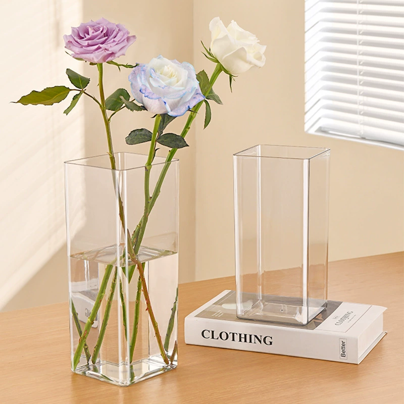 Прямые поставки с фабрики Новый цветочный магазин прозрачное ведро для цветов акриловое ведро для пробуждения Европейское Прозрачное пластиковое ведро для цветов