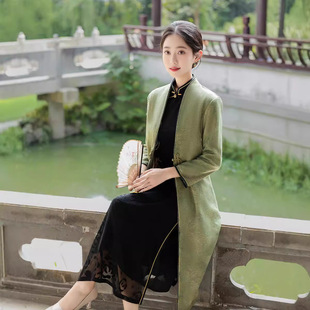2024 New Style Coat New Chinese Style National Style Women's Elegant Cheongsam