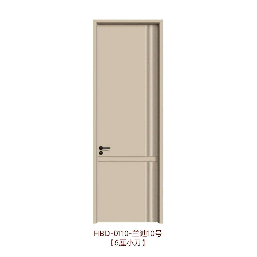 П solid wood carved door interior door solid wood door custom bedroom door paint-free flat panel invisible door grille invisible door wall panel