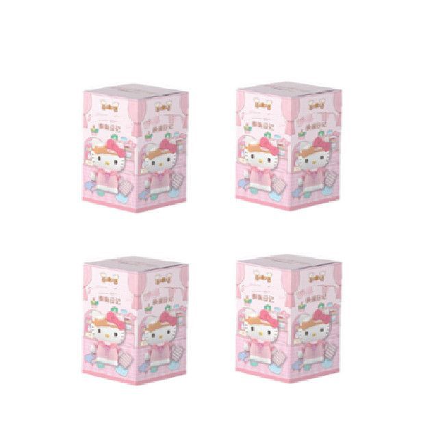 三丽鸥凯蒂猫换装日记盲盒Kitty猫手办可爱公仔桌面摆件玩偶礼物