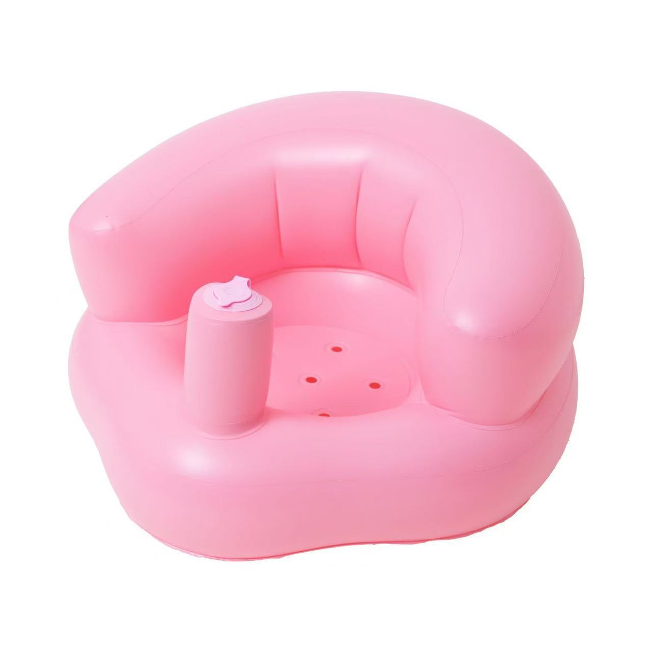 Factory wholesale inflatable learning chair for babies, inflatable bath stool, baby seat, baby chair BB