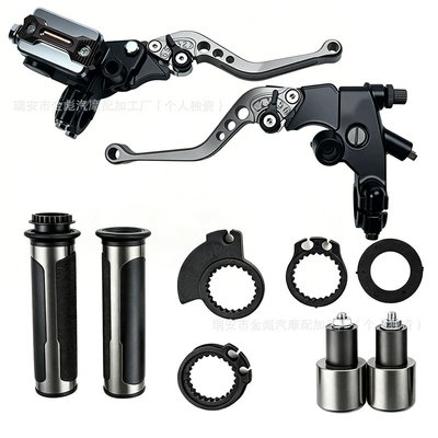 Disc Brake Pump, Golden Prince – Motosiklet ləvazimatları və aksesuarları - titanium-color-set