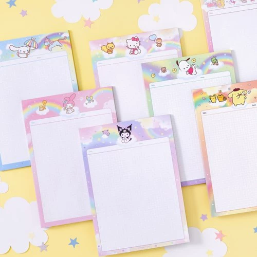 Новый блокнот Sanrio B5 для учебы, с яркими обложками и страницами для заметок
